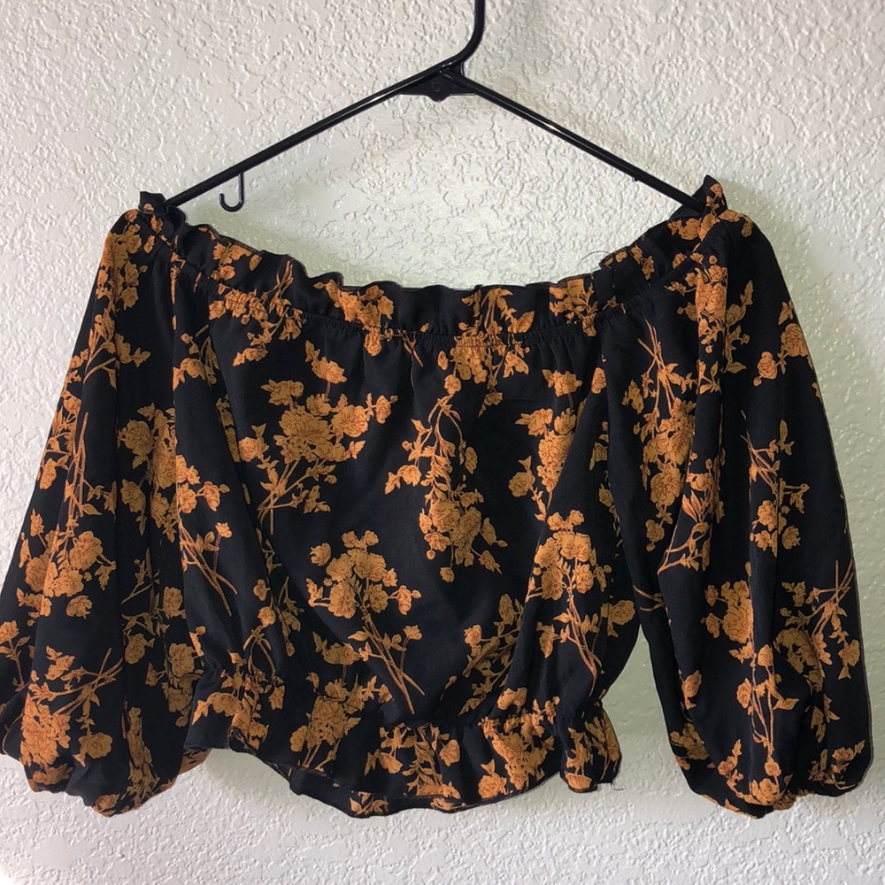 Off the shoulder blouse